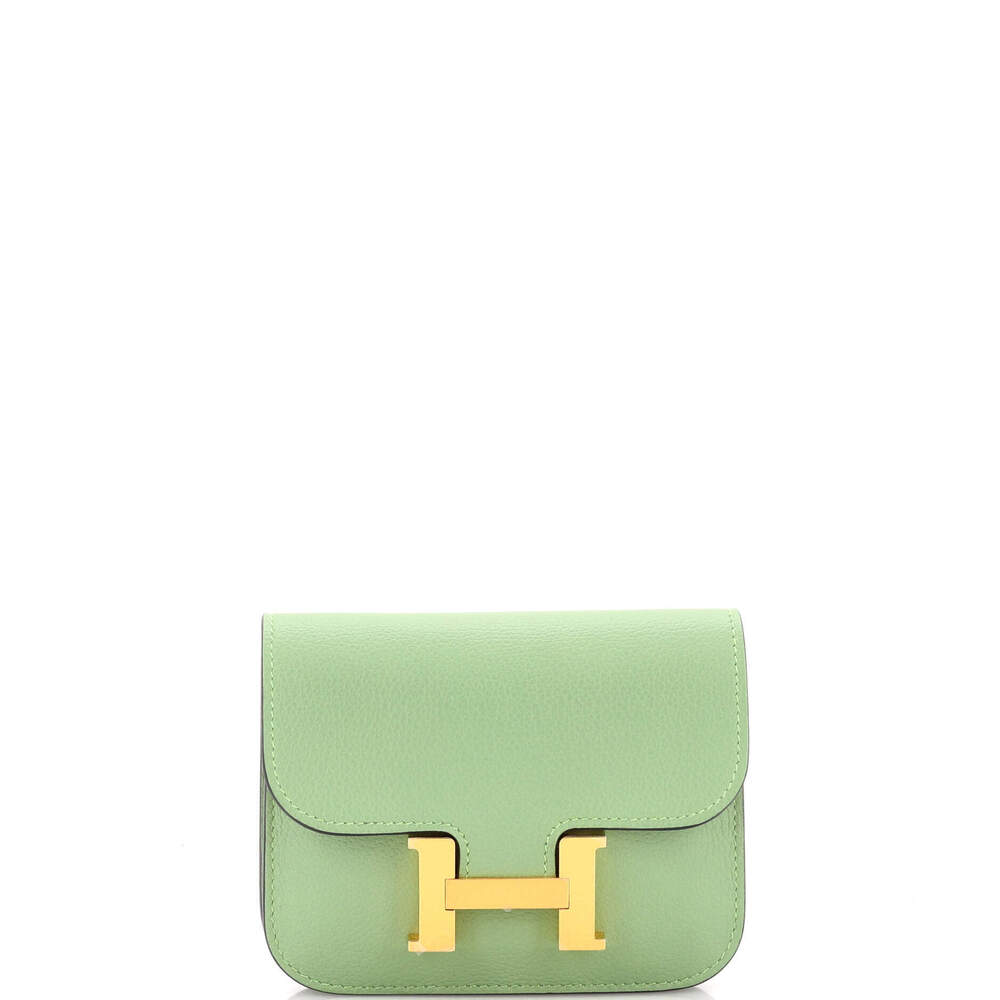 Hermes Constance Slim Wallet Evercolor